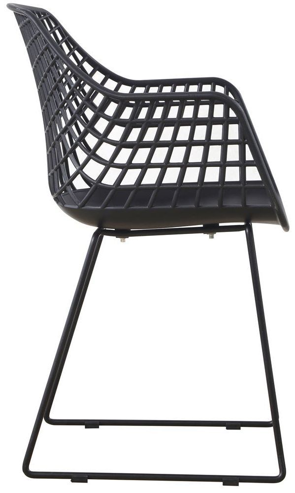 Moe's Home Collection Honolulu 2 Piece Black Chairs-3