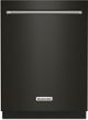 KitchenAid® 24" PrintShield™ Black Stainless Steel Top Control Built In Dishwasher-0