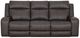 Franklin™ Winston Detroit Smoke Power Reclining Sofa with Power Headrest and Dual Seat Air Massage-4