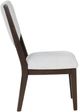 Ashley® Breckington Dark Brown/White Upholstered Dining Side Chair -3