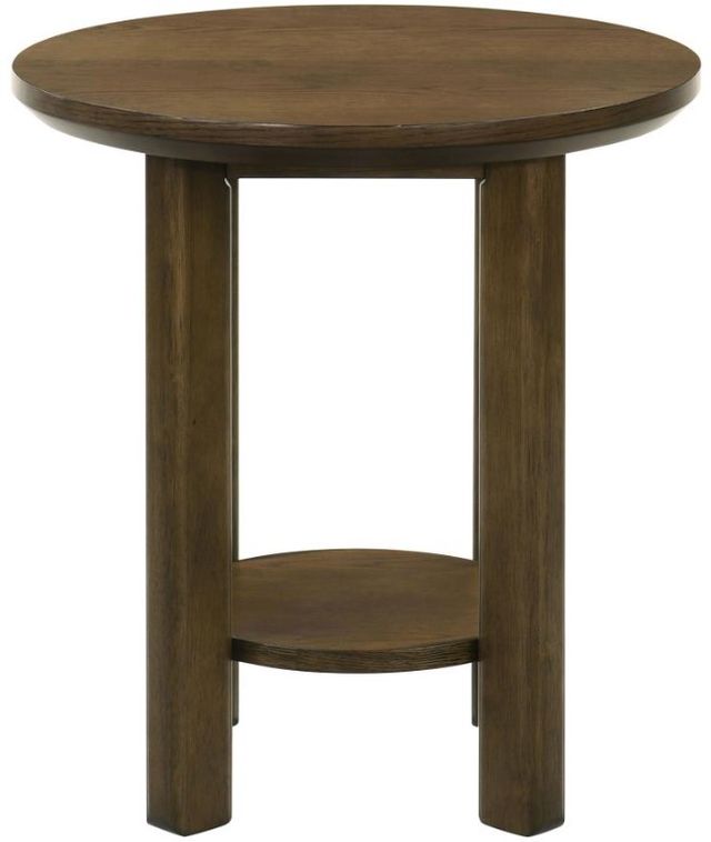 Coaster® Ottowa 3-Piece Brown Coffee Table Set-4