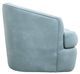 International Furniture Direct Tumbi Blue Swivel Accent Chair-2