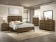 Crown Mark Lorraine Brown King Panel Bed-0