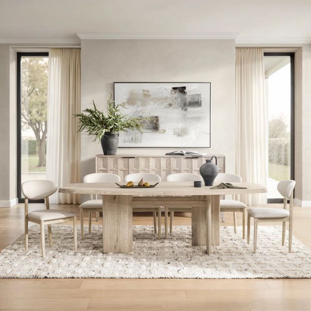 Classic Home Sorento Soft Ash Dining Table-1
