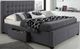 Titus Furniture Charcoal Gray Full Platform Bed with Storage-0