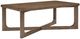 Homelegance® Blake Light Brown Rectangular Cocktail Table-0