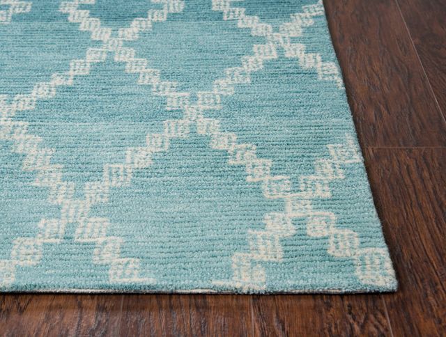 Rizzy Home Dune Teal 5' x 8' Rug-1