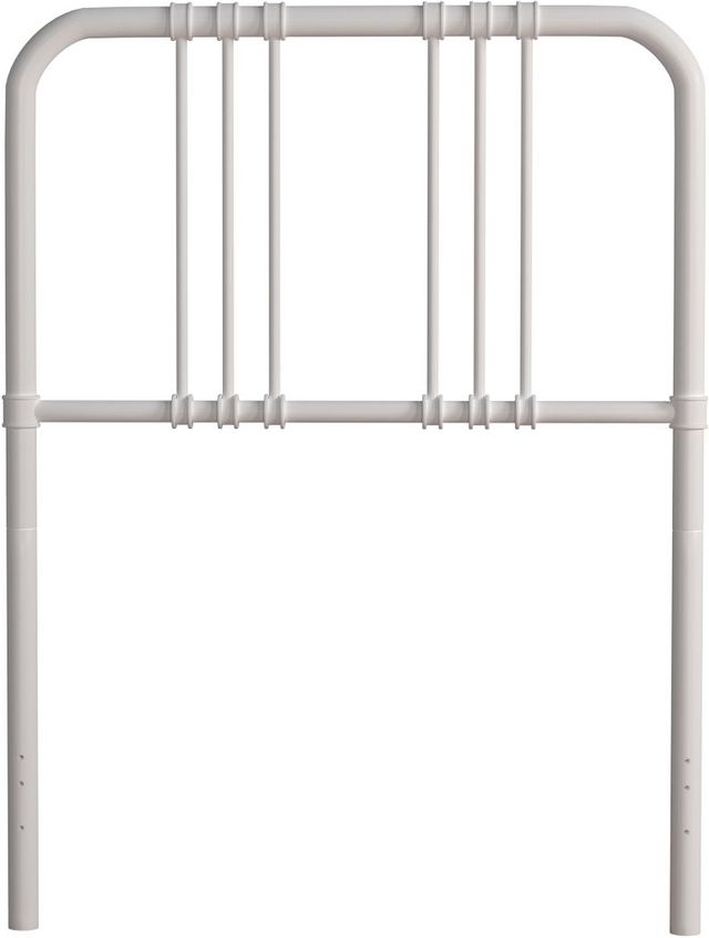 HH2 Home Dakota Soft White Twin Metal Headboard-0