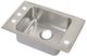 Elkay Lustertone® Classic Lustrous Satin Stainless Steel 25" x 17" x 5.5" 2LM-Hole Single Bowl Drop-in Classroom ADA Sink with Quick-Clip-0