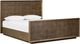 Four Hands Salta Brown Oak Thin Oyster Queen Panel Bed-0