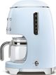 Smeg 50's Style Pastel Blue Countertop Coffee Maker-3