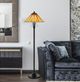 Cal® Lighting & Accessories Tiffany Dark Bronze Floor Lamp-3
