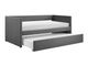 Tucker Dark Gray Twin Daybed with Trundle-2