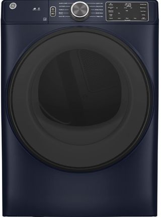 GE® ENERGY STAR® 7.8 Cu. Ft. Sapphire Blue Smart Front Load Gas Dryer with Sanitize Cycle