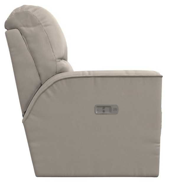 La-Z-Boy® Cade Oyster Leather Power Reclining Sofa with Headrest and Lumbar-3