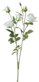 A & B Home White Rose Spray-0