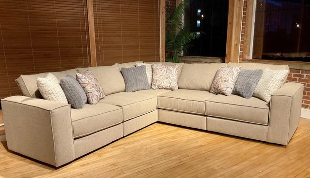 Corinthian Furniture Arlington 5-Piece Beige Modular Sectional-1