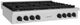 ZLINE Paramount Autograph Edition 48" Stainless Steel Gas Cooktop with Matte Black Accents-1