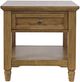 Jofran Inc. Brentwood Cascade Oak End Table-1