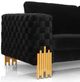VIG Furniture Divani Casa Georgia Black Modern Sofa-3