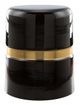 Zuo® Modern Density Black Side Table with Gold Accent -1