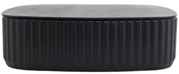 YHD Seville Black Matte Coffee Table-0