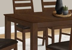 Monarch Specialties Inc. Brown 60" Dining Table