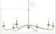 Forty West Hunter Gold 6-Light Chandelier-1