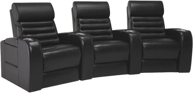 Palliser® Furniture Customizable Catalina 3-Piece Power Reclining Theater Seating with Power Headrest and Lumbar-0