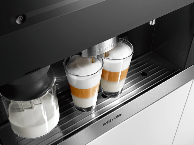 Miele CVA 6805 24" Clean Touch Steel Built-in Coffee Machine-2