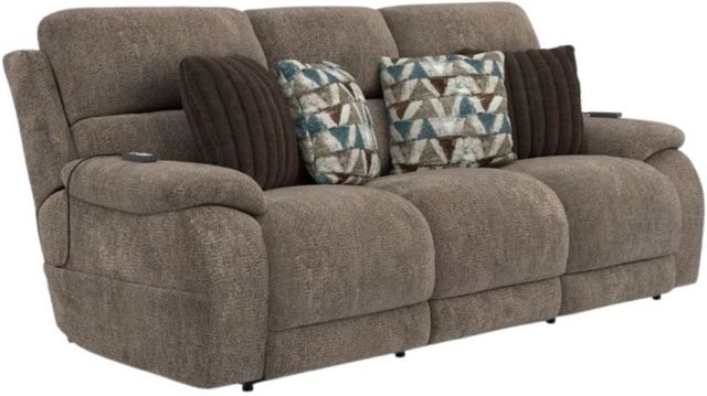 Catnapper® Joya Mushroom/Nile Power Headrest Reclining Sofa with Zero Gravity