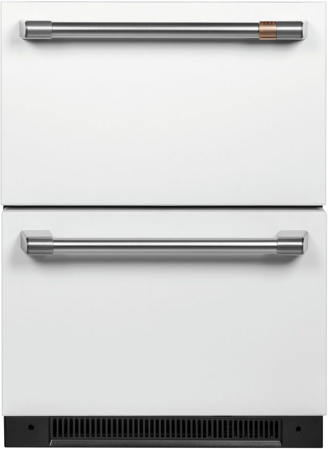Café™ Brushed Stainless Undercounter Refrigerator Handle Kit-1