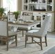 Parker House® Americana Modern Brown/Cotton Host Dining Side Chair-1