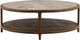 Dovetail Furniture Aruna Dark Brown Coffee Table-1