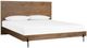Four Hands Eaton Amber Oak Resin Panel Bed-0