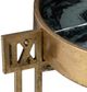 A & B Home Weathered Gold Side Table-2