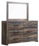 Signature Design by Ashley® Drystan 3-Piece Brown Queen Panel Headboard Bedroom Set-2