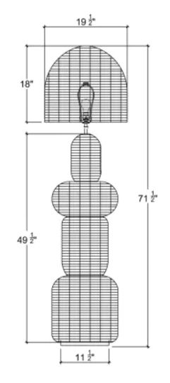 Bramble Customizable Canggu Floor Lamp-1