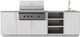 Urban Bonfire® Mist 36 111" Chantilly Outdoor Kitchen-0