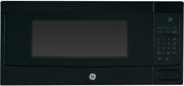 GE Profile™ 1.1 Cu. Ft. Black Countertop Microwave-0