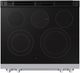 Samsung 30'' Matte White Slide-In Electric Range with Air Sous Vide -4