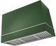 AGA Loge 48" Cornwall Green Wall Mounted Range Hood  with Brushed Nickel Trim-0