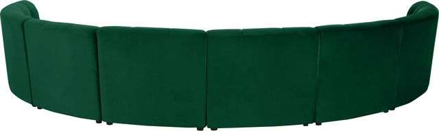 Meridian Furniture Limitless 8-Piece Green Velvet Modular Sectional-3