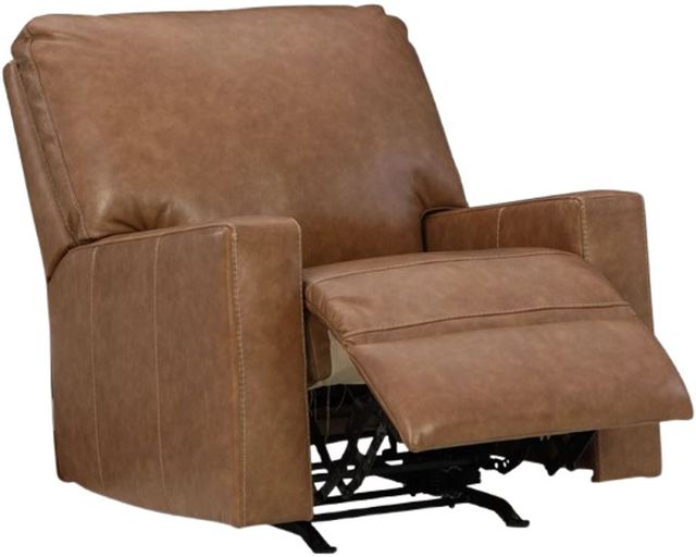 Signature Design by Ashley® Bolsena Caramel Manual Rocker Recliner-4