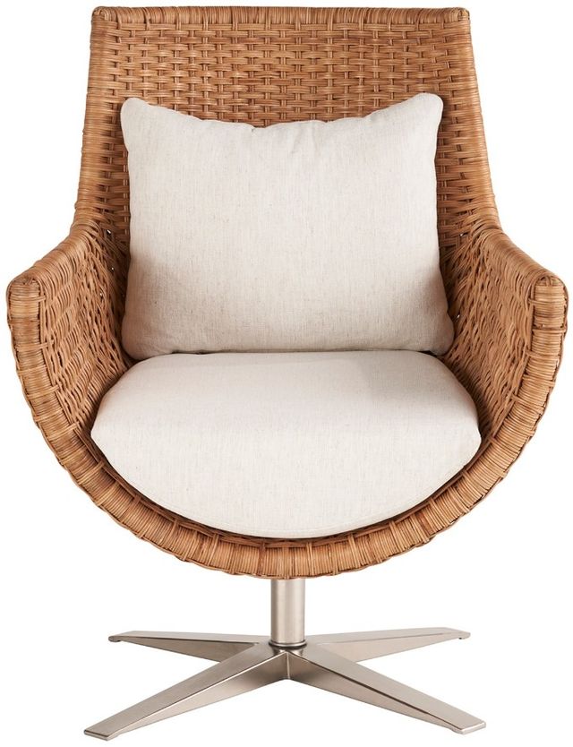 Universal Explore Home™ Weekender Coastal Living Home Sullivans Natural Rattan Arm Chair-2