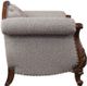ACME Furniture Miyeon Cherry/Gray Sofa with Pillows-2