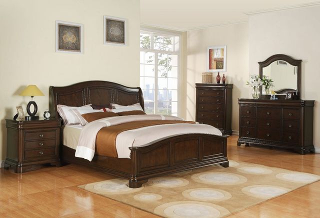 Elements International Cameron Dark Wood Chest-2