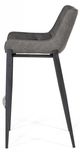 VIG Furniture Modrest Robert 2-Piece Black/Gray Bar Stool Set-4