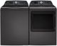 GE Profile™ Diamond Gray Top Load Washer & Electric Dryer Laundry Pair-0