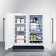 Summit® 5.4 Cu. Ft. White Under the Counter Refrigerator-4